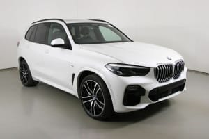 2019 BMW X5 G05 MY19 xDrive 30d M Sport (5 Seat) Mineral White 8 Speed Auto Dual Clutch Wagon