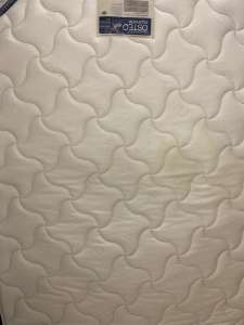 Queen mattress pillow top delivery available
