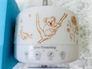 Glow Dreaming, Three in one night light, white noise and humidifier.