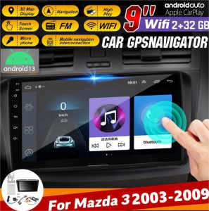 New Mazda3******2009 Carplay Android 13 Auto Android GPS Navigation FM