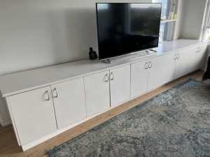 Custom built TV unit / cabinet