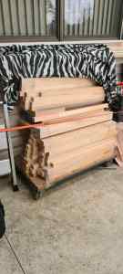 Assorted hardwood and soft wood timber