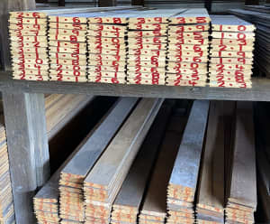Reclaimed Baltic pine floor boards