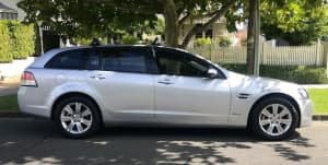 2009 Holden Calais VE MY09.5 V Nitrate Silver 5 Speed Automatic Sportswagon