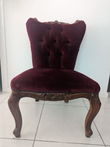 Beautiful wooden Antique Low chair 