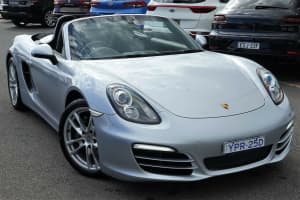2013 Porsche Boxster 981 PDK Silver 7 Speed Sports Automatic Dual Clutch Convertible