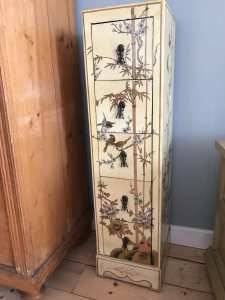 Chinese tall five drawer cabinet