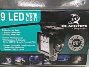 Vision X Blacktips 9 LED Work Light
