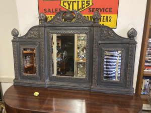 Large cast iron and Mirrors