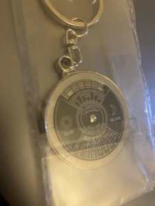 Brand new 50 years calendar Key ring. From 2010 to 2060