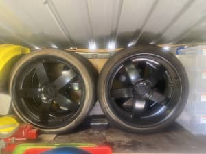 20” commodore TSW Rockingham wheels and tires