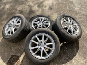 Minilite lookalike alloy wheels for Magna/Verada and others