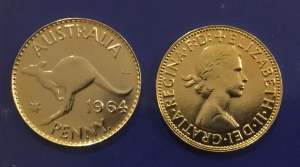 Australian 1964 Good Luck Coin. $12.00