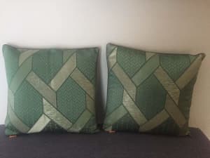 Cushions (2), Brand New, Dimensions: 42 cm x 44 cm