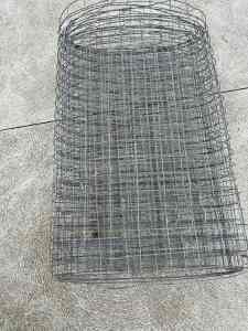 Wire fencing for pets or garden