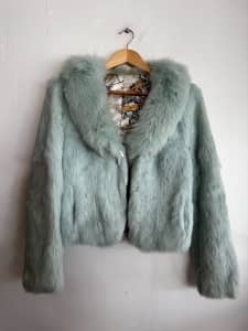 Rabbit fur hot sale jacket australia