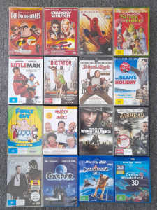 DVDs from $5 (New and Used Condition) *SEE DESCRIPTION*