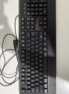 Gaming Keyboard W/Specs - USED