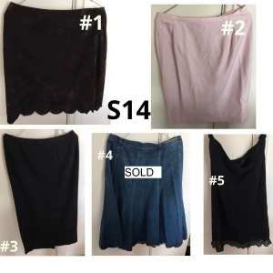 Ladies Skirts Sz10-12-14-16 Ladies Clothing Denim Skirts $10 or LESS