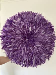 Design Wall Art - Bamileke Feather Headdress(Juju hat)