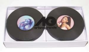 NEW Ariana Grande Fragrances 6 Piece Drink Coasters Vinyl Replica