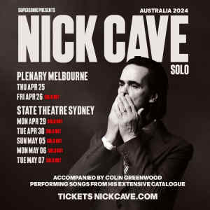 Nick Cave State Theatre Tickets