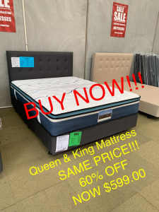BUY NOW!!! FIRM BACK SUPPORT HOTEL QUALITY QUEEN & KING MATTRE