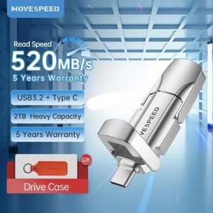 128GB USB Solid State Pen Flash Disk Drive High Speed TypeC& free gift