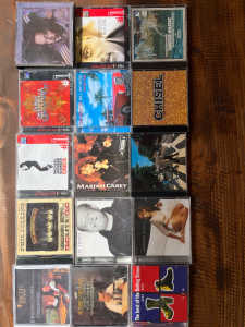 Large selection of CDs