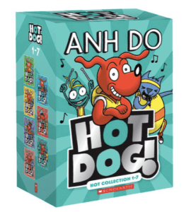 Hot Dog! Hot Collection 1-7 BoxSet Paperback Books written by Anh Do