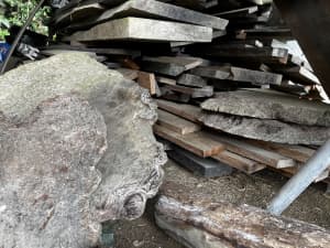 EBONY slabs and sawn timber