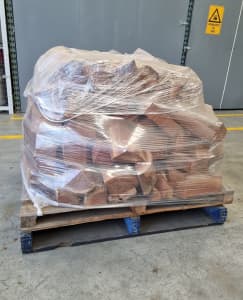 Pallet of Dry Redgum Red Gum Firewood Fire Wood - Ready to burn
