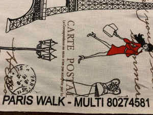 Paris Walk Material, Spotlight.