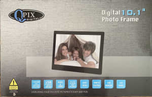 Qpix digital 10.1” photo frame