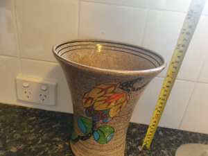 Clarice Cliff Goldstone Vase 23cm