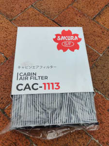 Cabin air filter CAC 1113