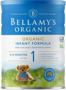 09/25 Bellamys Organic Infant Formula Stage / Step 1