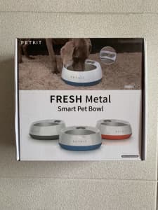 Brand New - PetKit Digital Feeder Large RRP $90 - White/Grey Pet Bowl