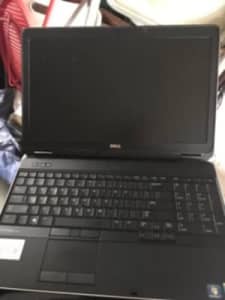 Dell Latitude E6540 laptop faulty
