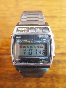 SEIKO Quartz LC A159-4019 Digital Watch