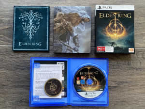 PS5 Elden ring launch edition with steel book