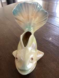 Wembley Ware Fantail Fish Vase