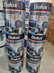 Dulux Weathershield Colorguard 10L In Monument Color Fresh & V Cheap
