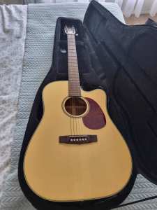 Cort MR710F Acoustic Electric Guitar - Hardly Used with Protective Bag