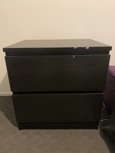 Bedside table with draws