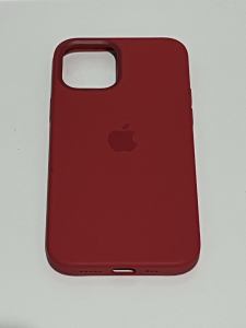 iPhone 12 Pro Silicone Case Red - Like New