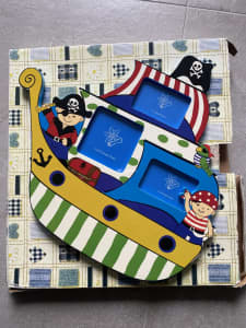 NEW Kids Pirate Picture Frame