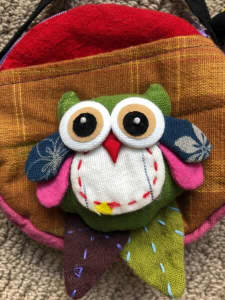 New Girls Shoulder / Hand bag Purse with Owl Detail