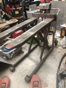 Scissors lift Table hydraulic Trolley cart