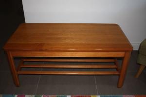 Tasmanian Oak coffee table as new condition